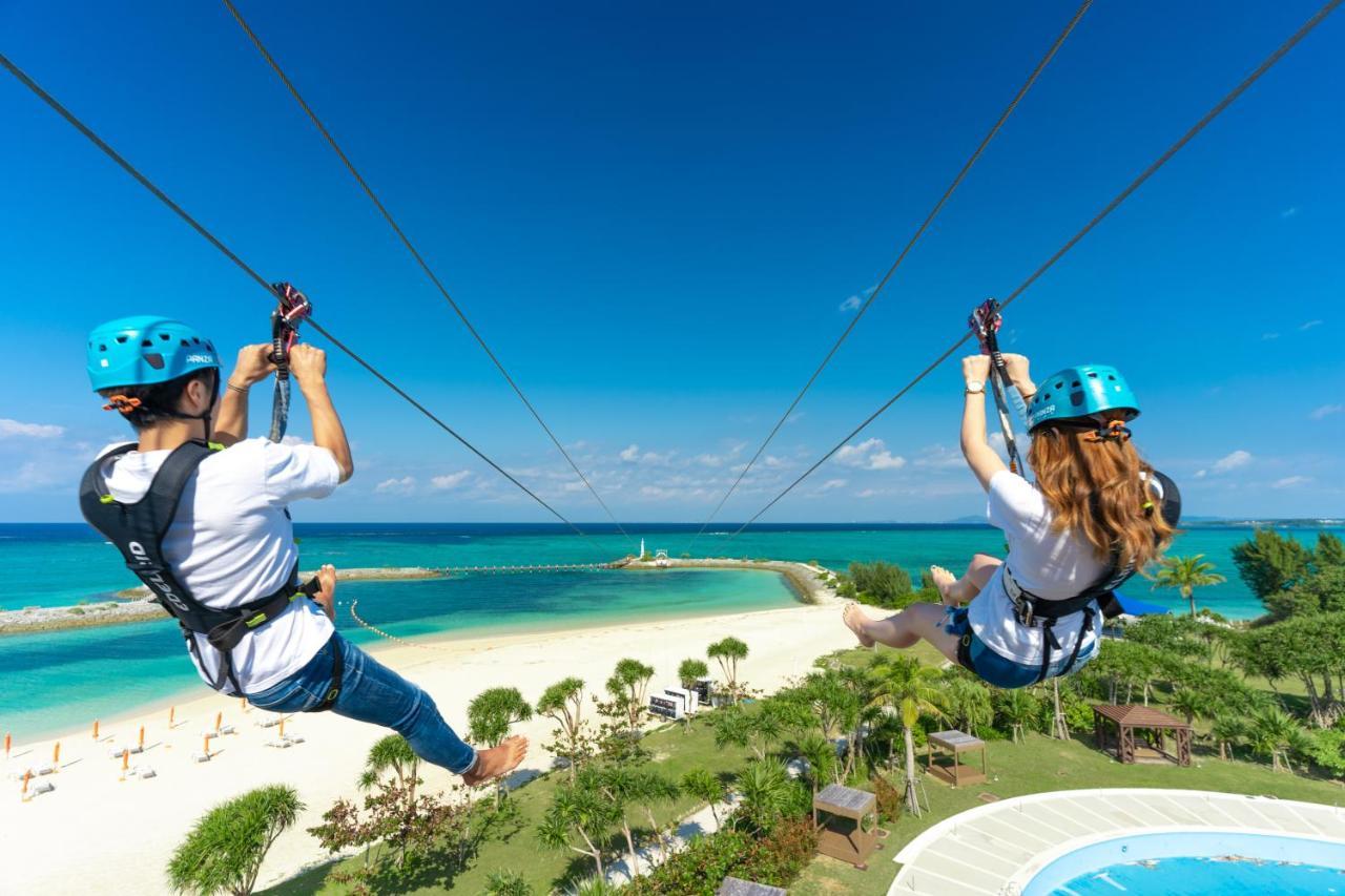 Sheraton Okinawa Sunmarina Resort Onna Bagian luar foto
