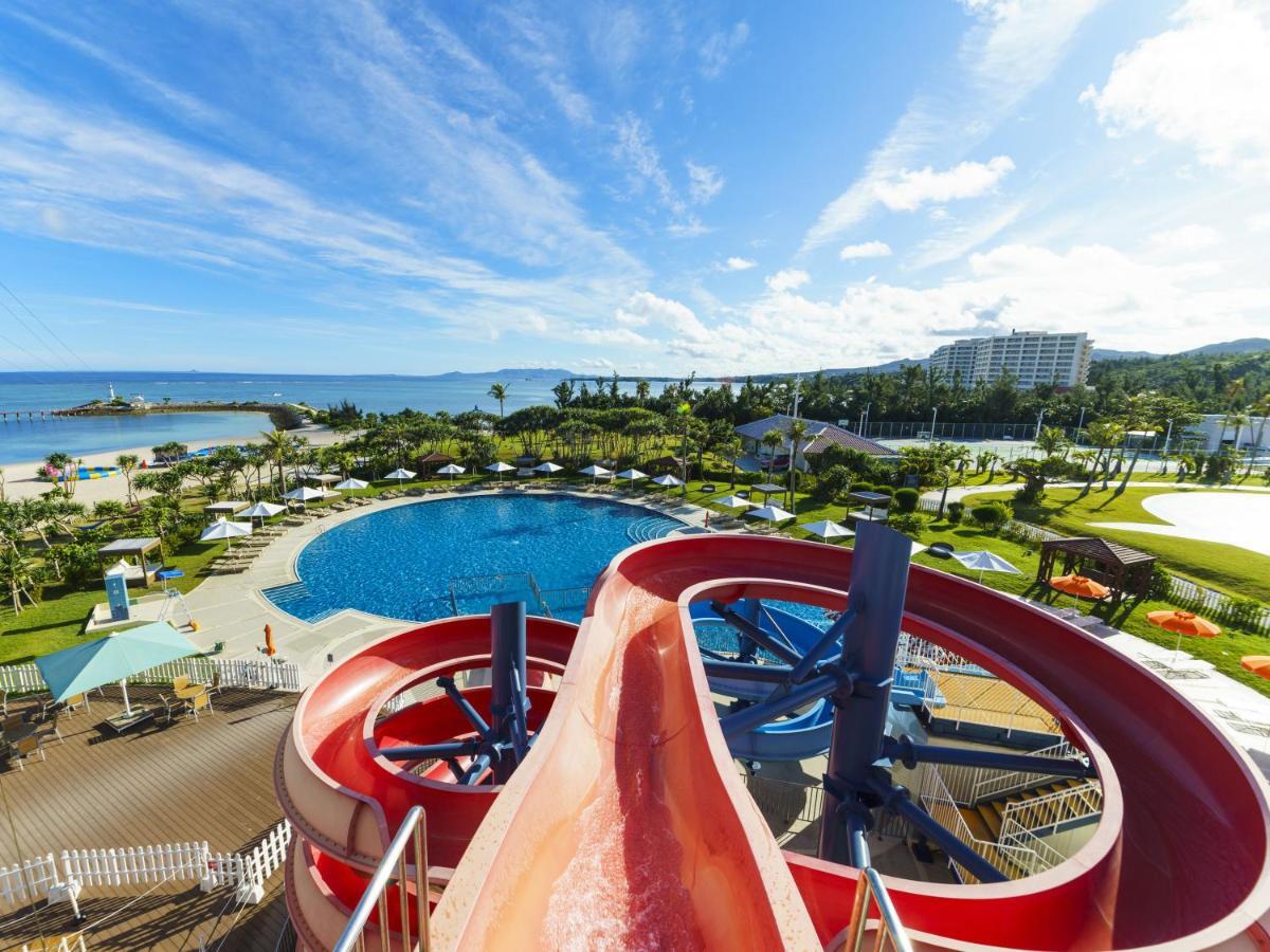 Sheraton Okinawa Sunmarina Resort Onna Bagian luar foto